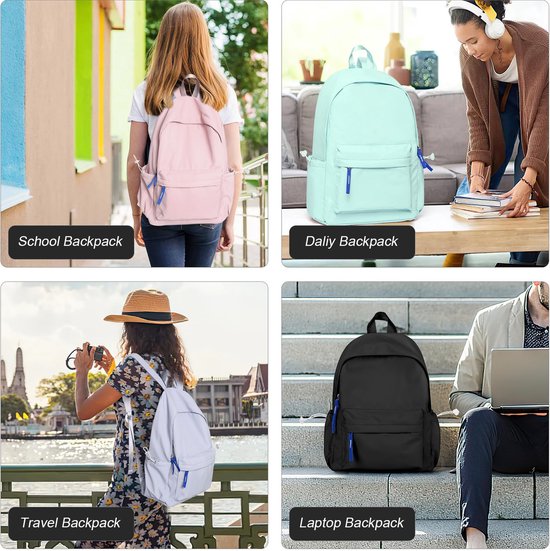 Invicta JELEK Fantasy Schoolrugzak, paars – rugzak met twee vakken – pc-tas, drinkfleszak, organizer – schoolrugzak voor jongens, vrijetijdsrugzak – eco-materiaal, Paars, 32 x 43 x 25 cm, school