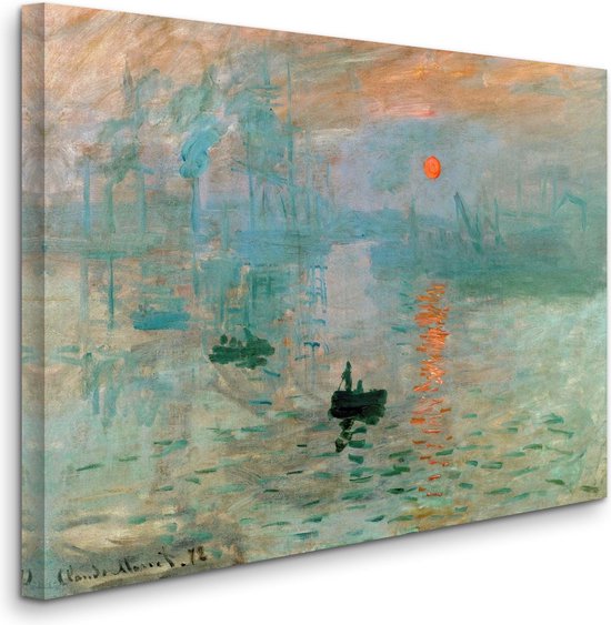 Claude Monet - Impression, Sunrise - Impressie, zonsopkomst - 2:3
