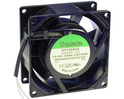 Sunon SF23080A2083HSL Axiaalventilator 230 V/AC 39.07 m³/h (l x b x h) 80 x 80 x 38 mm