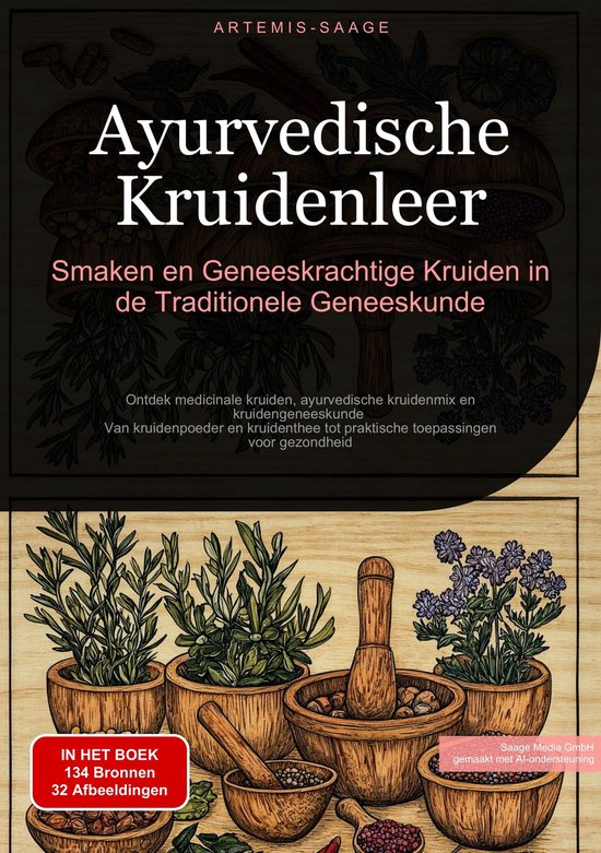 Ayurvedische Kruidenleer: Smaken en Geneeskrachtige Kruiden  ... - cover