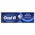 Oral-B Professional tandpasta, 'Émail Renforcé' met menthe douce smaak. Klinisch bewezen. Blauwe doos met tand-icoon.