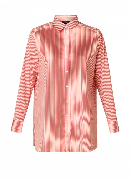 YEST Rae Tops - Off White/Coral - maat 46