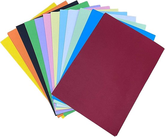 60 vellen papier DIN A4 230 g/m² voor design en handwerk - 12