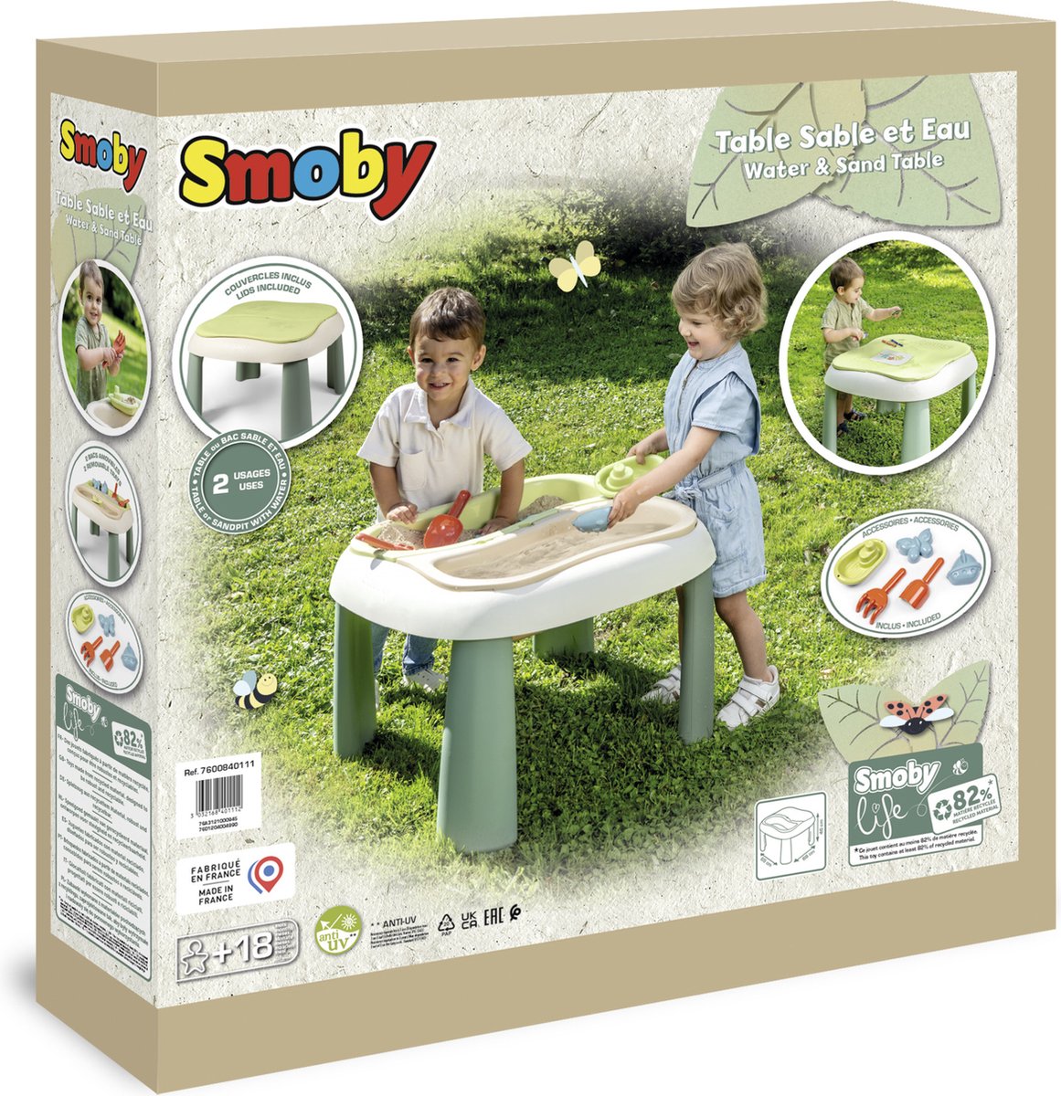 Smoby - Smoby Life - Zand en watertafel - Accessoires - Vanaf 18m. — afbeelding 8