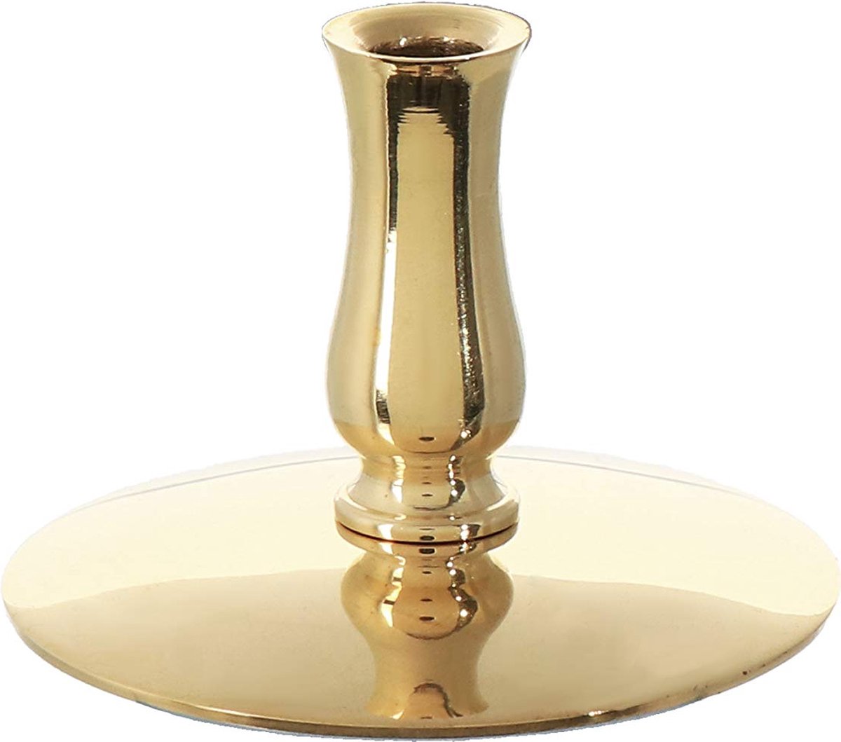 La'Moussawi ® Klassieke Gouden Kandelaar voor Slanke Kaarsen en Rituele Verlichting
