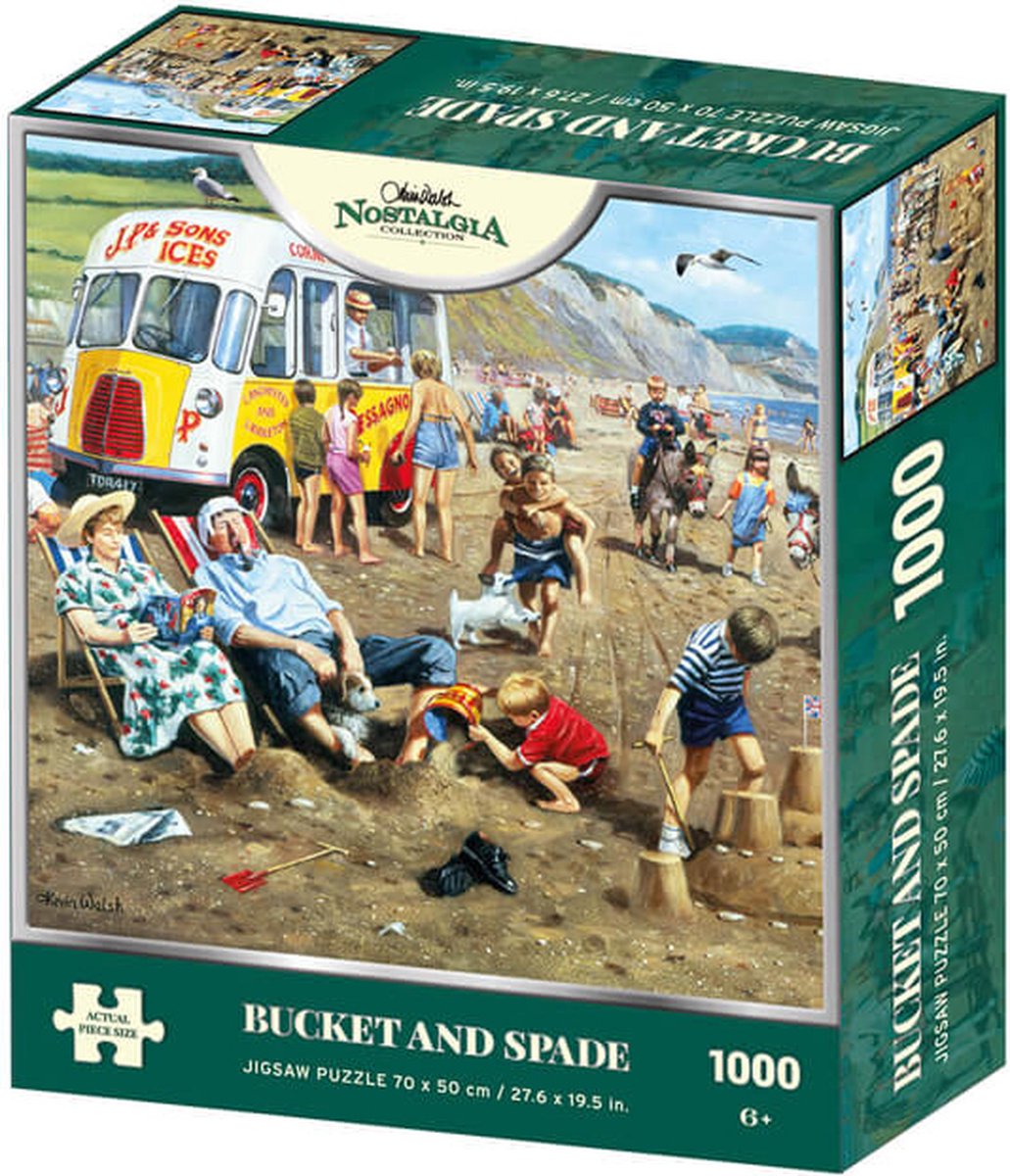 Bucket  Spade Puzzel 1000 Stukjes