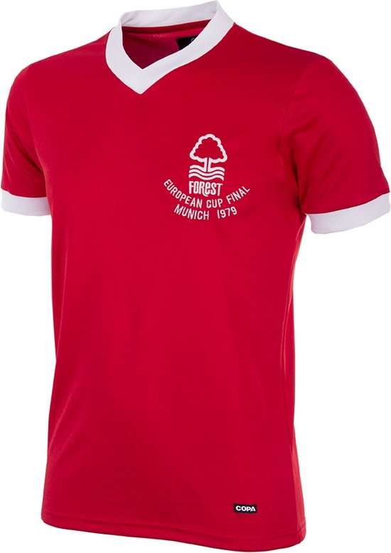 COPA - Nottingham Forest 1979 European Cup Final Maillot de Football Rétro - S