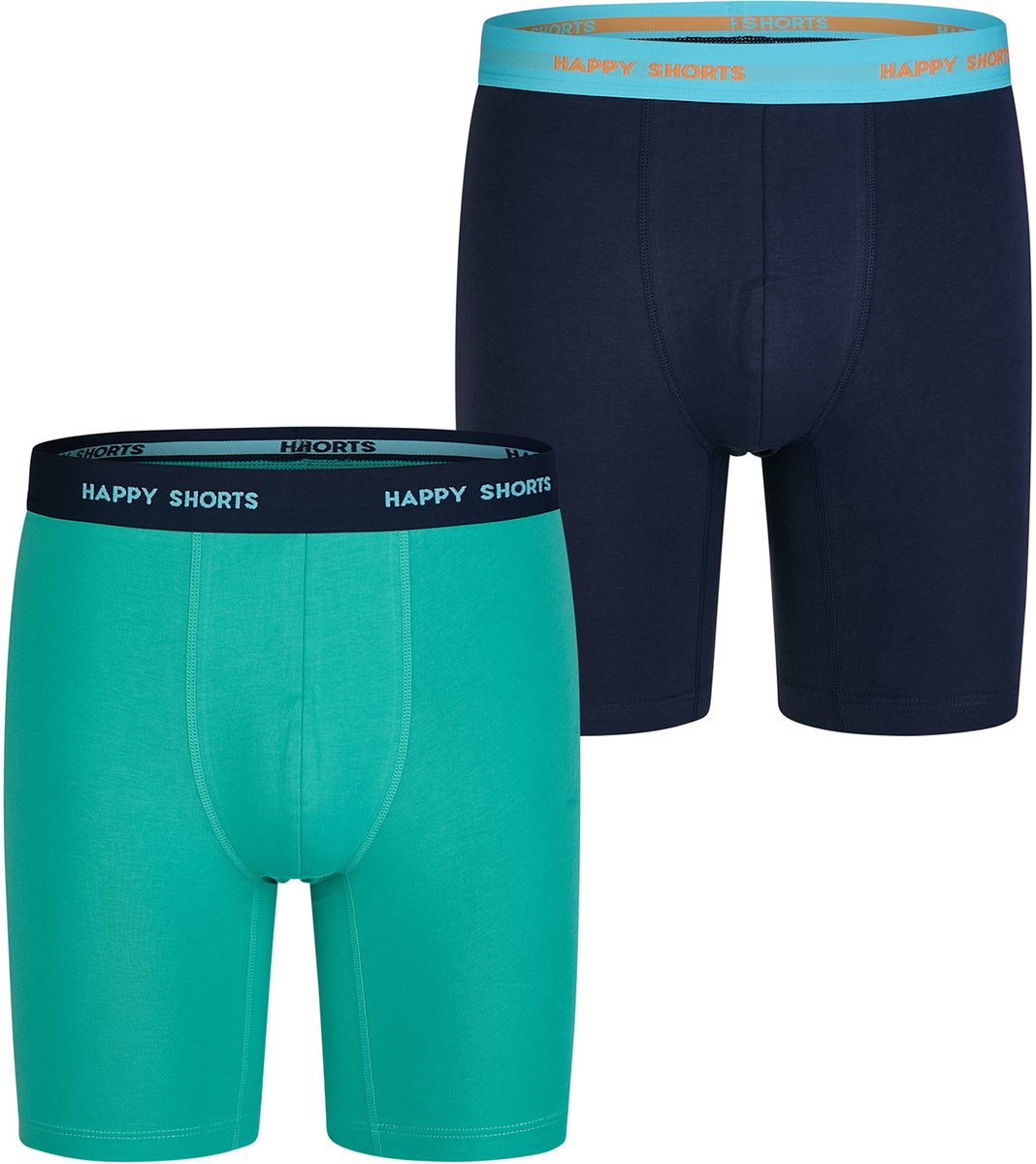 Happy Shorts Langer Boxer Jersey Boxer Briefs