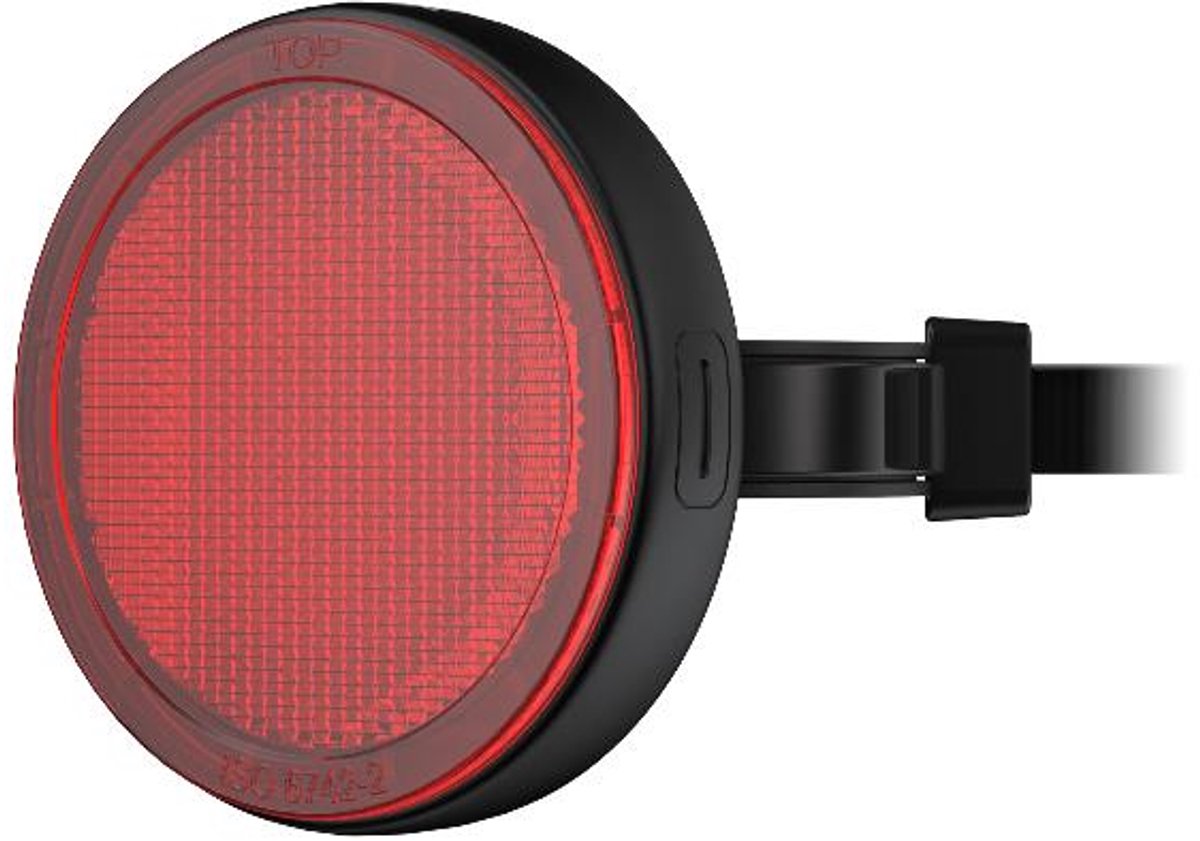 Nilox - Reflector met tracker - werkt met Apple Find My - voor de fiets - GPS Tracker