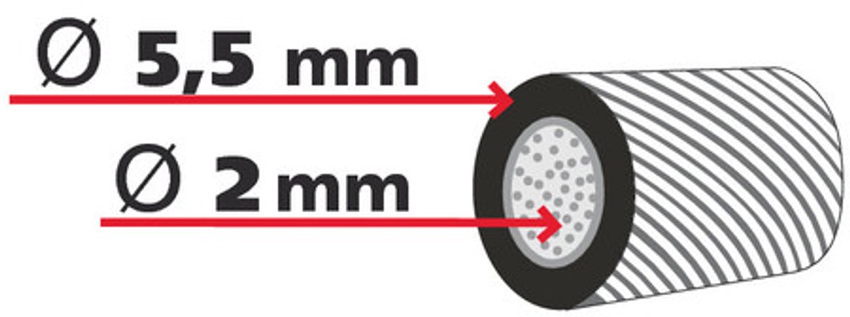 Tir Kabel - 34 mtr