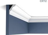 Corniche Moulure Cimaise Décoration de stuc Orac Decor CX112 AXXENT Profil décoratif du mur 2 m
