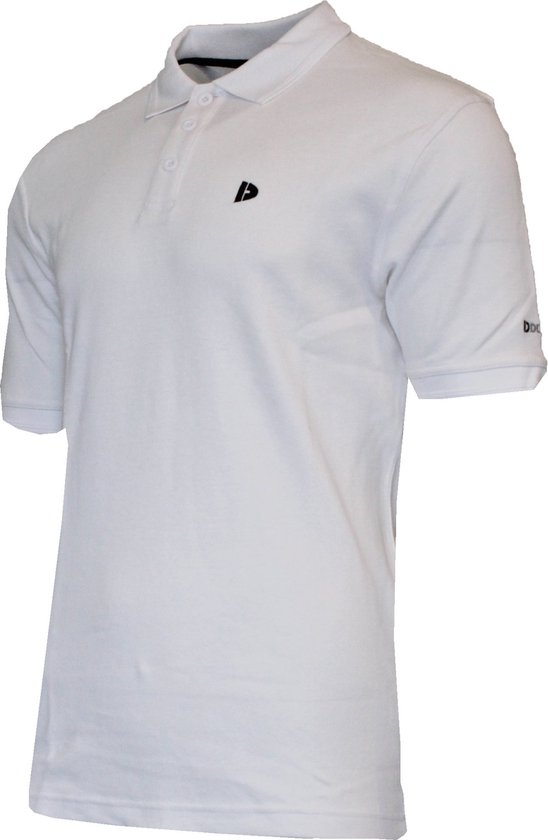 Lot de 3 polos Donnay (Noah) - Polo de sport - Homme - White (001) - Taille 3XL
