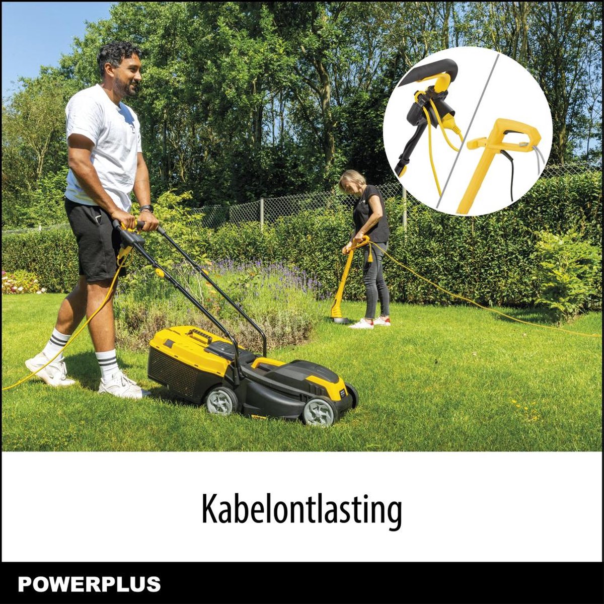 Powerplus Tuingereedschap set POWXG62205T - 1300W Grasmaaier 320mm + Trimmer 250W – foto 5