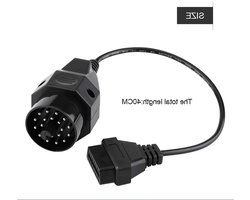 OBD1 20-pins naar OBD2 16 Pin adapterstekker - diagnosekabel E36 E38 E39 E46 E53 X5 Z3 .