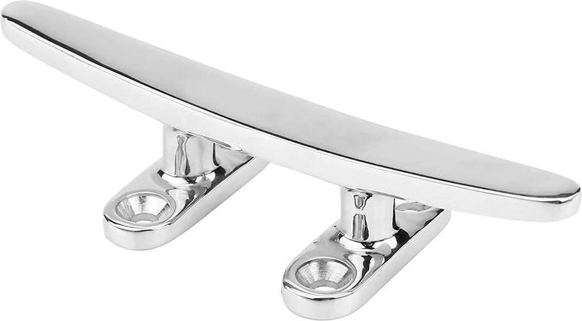 125 mm Bootdokplaat Roestvrij Staal 316 - Plat Bovenstuk