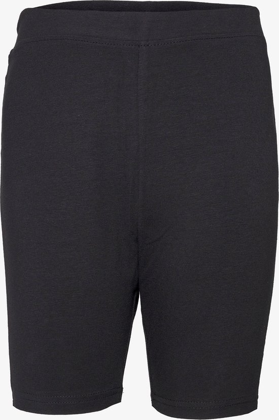 Avant d'un short de sport noir pour fille.