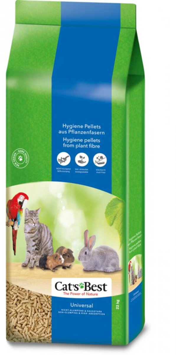 Cats Best Universal - Kattenbakvulling - Grof - 40 L