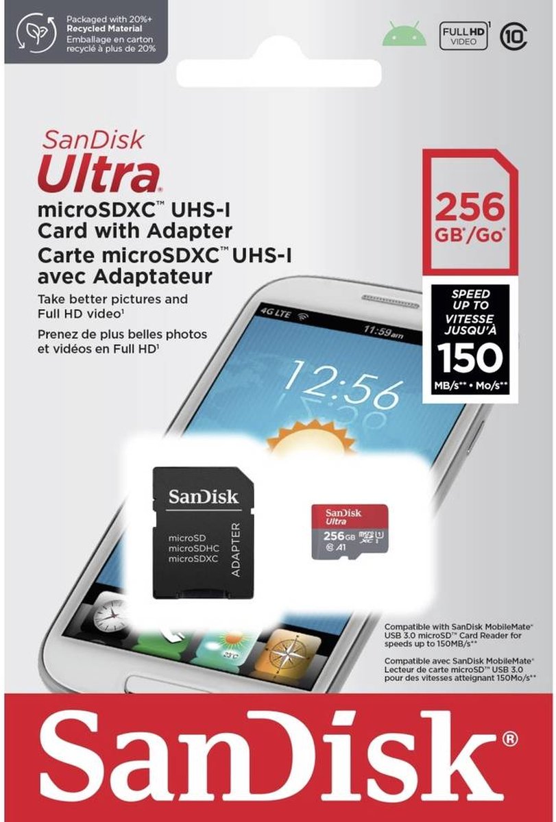 SanDisk Ultra 256GB存储卡 3