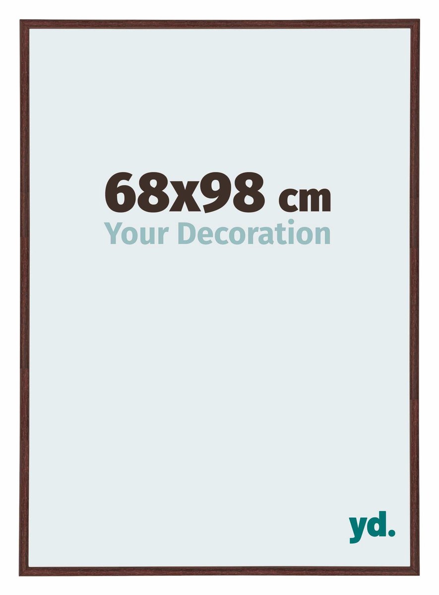 yd. Your Decoration - Fotolijst 68x98 cm - Kunststof - Bruin - Annecy