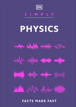 Paars omslag met de titel 'SIMPLY PHYSICS' en twaalf roze golfvormen.