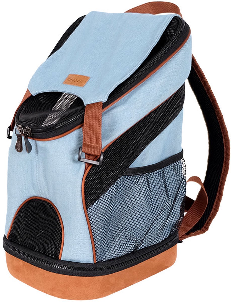 New Denim Fun Lightweight Pet Backpack
