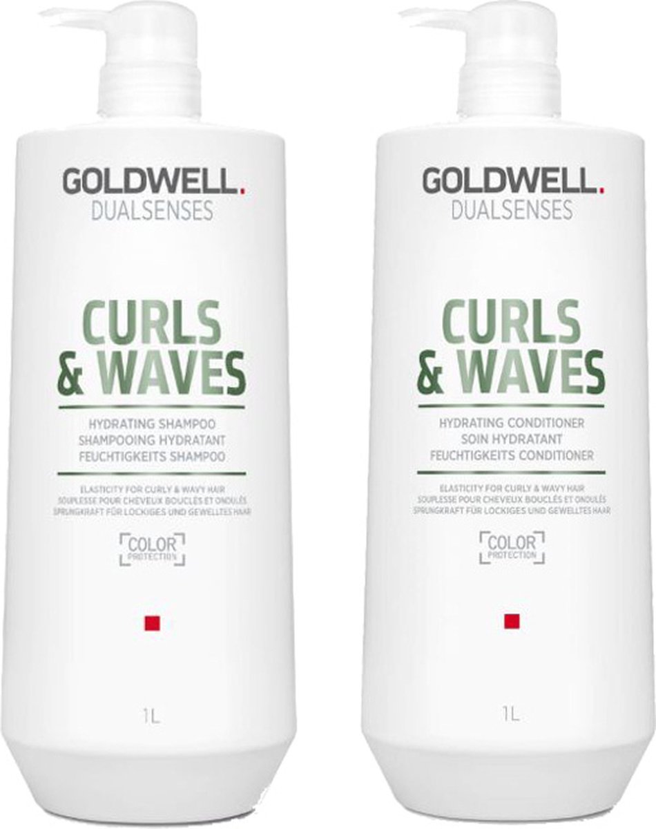 Goldwell Dualsenses Curls & Waves Shampoo 1000ml + Conditioner 1000ml