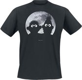 Sesame Street Ernie und Bert - Moonlight Heren T-shirt - zwart - S
