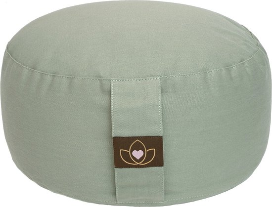Pakket bolster en meditatiekussen - asgroen van Yogi & Yogini — afbeelding 3