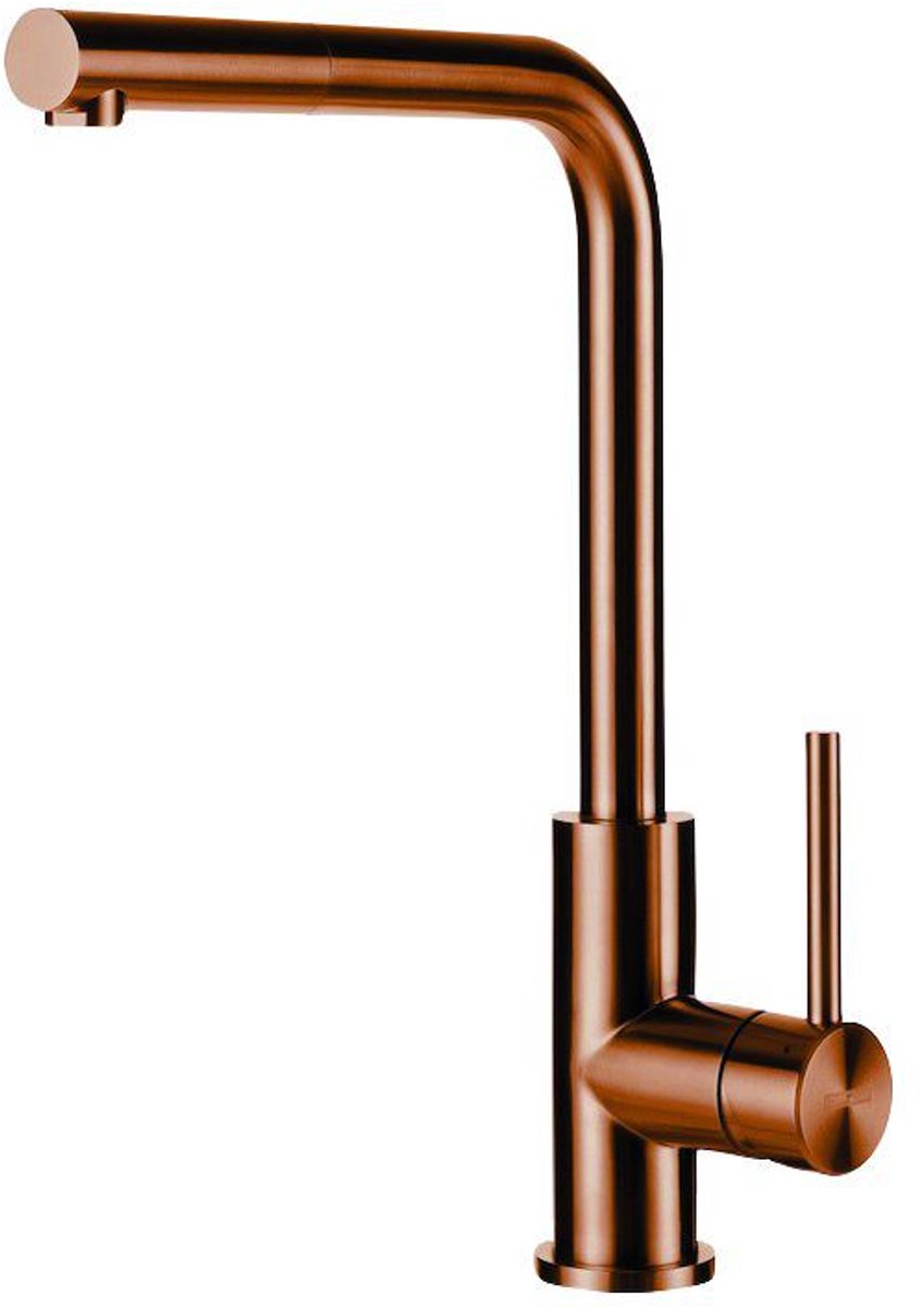 Lorreine Tweed Copper eenhendel keukenmengrkaan copper met uittrekbare handdouche