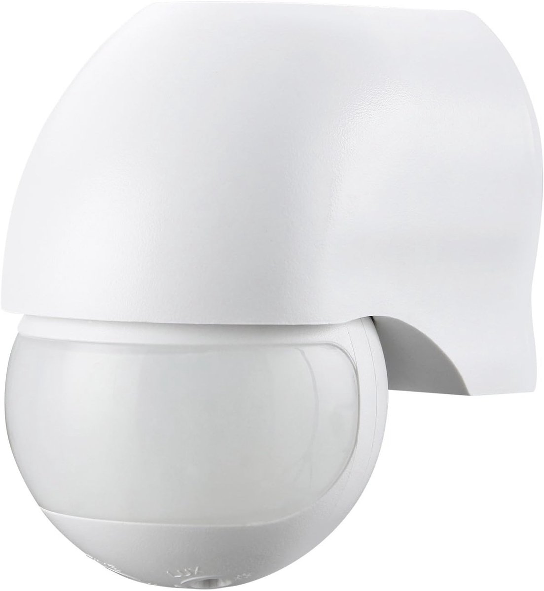 Universele Infrarood Bewegingsmelder met Schemeringssensor - IP44, 180° Detectiebereik tot 12m