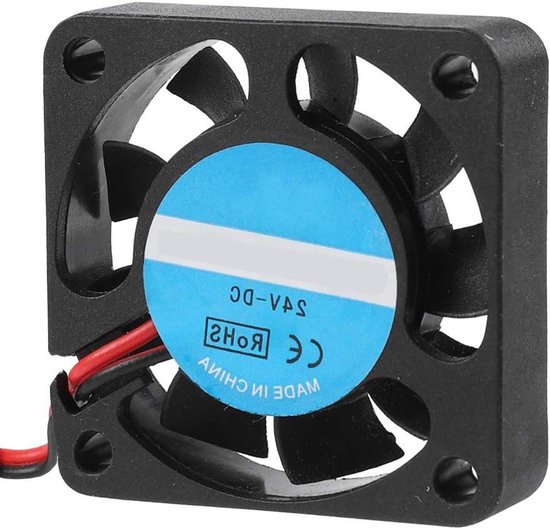 DollaTek 2Pcs 3D Drucker Lüfter DC 12V für Kühler