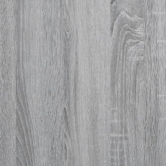 vidaXL Wastafelkast 60x30x60 cm bewerkt hout zwart