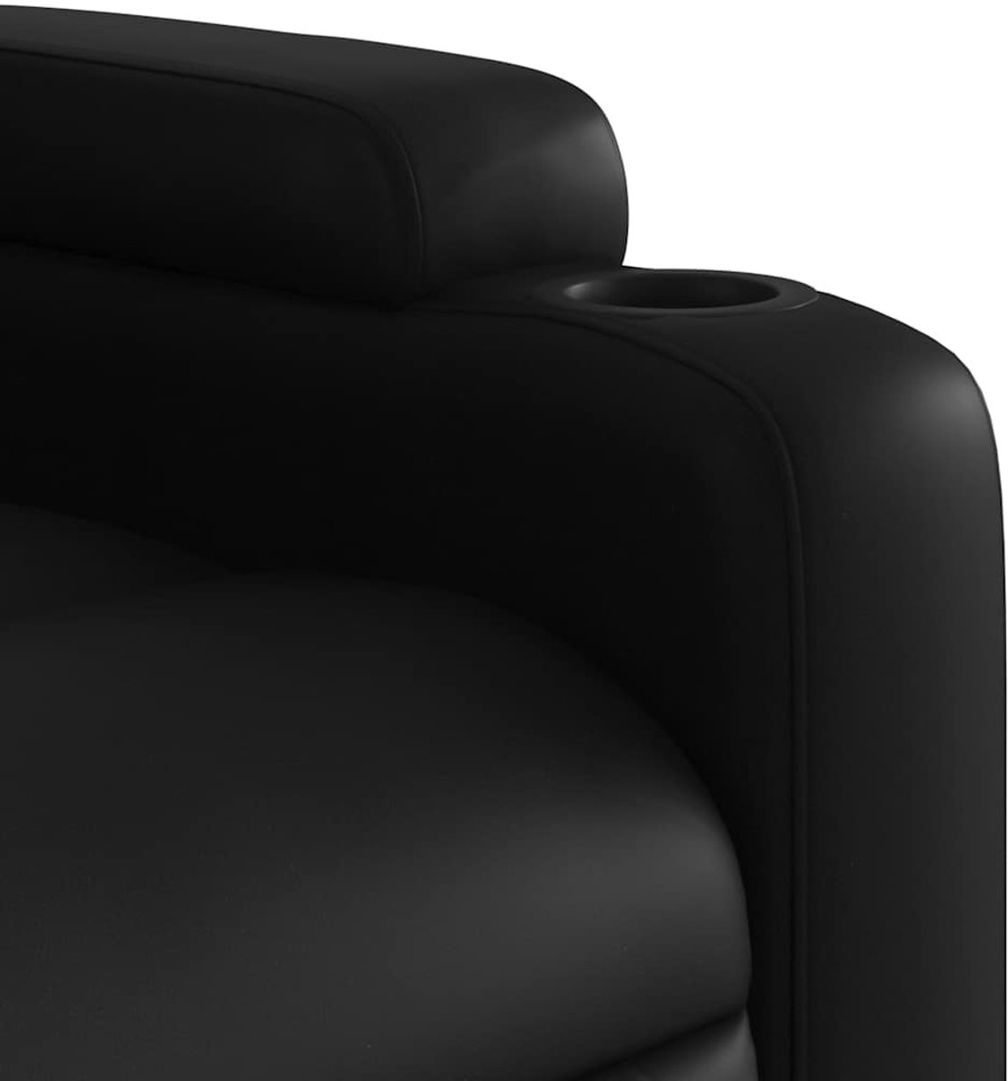 Afbeelding 3 van vidaXL Massagestoel Verstelbaar Kunstleer Zwart Ergonomisch