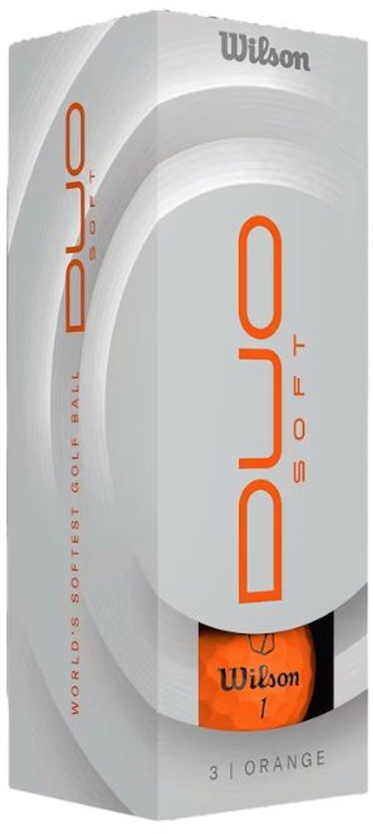 Wilson Staff Duo Soft Golfballen Oranje 2025 van Merkloos — afbeelding 3
