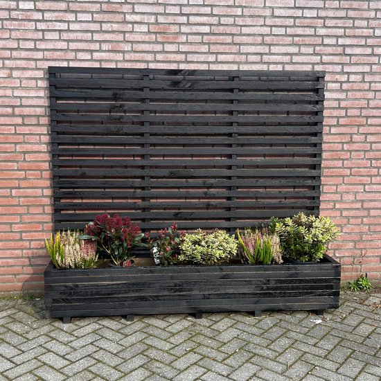 Outsunny Metalen Klimrek 2 stuks voor in de grond, roestvrij