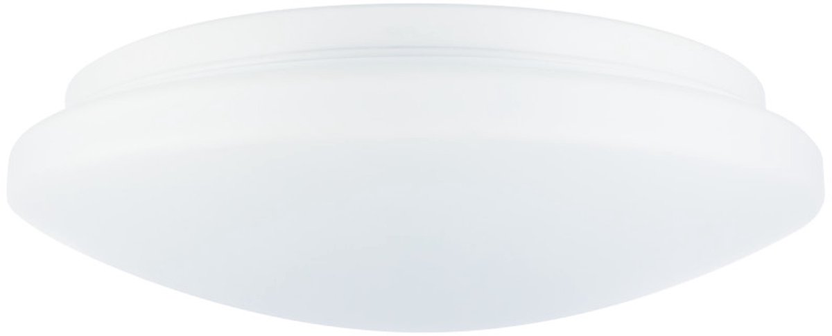 Integral LED Plafondlamp Ø28.8cm 12W 1200lm Instelbare Lichtkleur IP44 + sensor Buitenlamp | Geen fitting | Warm Wit-Koel Wit-Daglicht | 12 watt | 25.000 Branduren