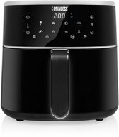 Bol.com Princess Digitale Airfryer XL 182244 - 6 liter - Groot - PFAS vrij - Heteluchtfriteuse - Zwart - Digital Touchscreen - 8... aanbieding