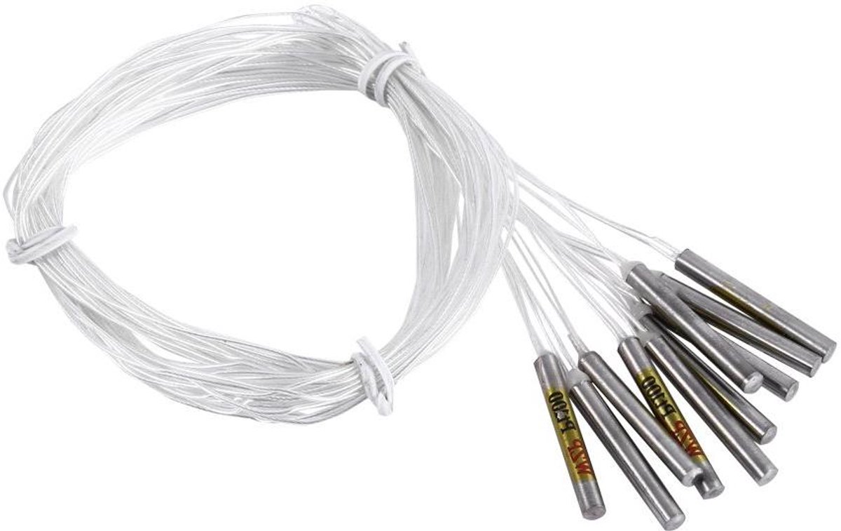 10 stuks waterdichte PT100 temperatuursensor -20 ℃ - 250 ℃ voor temperatuurregelaar