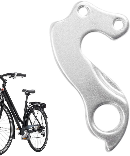 YINETTECH Fiets Staart Haak Achterderailleur Hanger Achterwiel Mechanische Shift Haak Aluminium met 2 Schroeven Compatibel met Focus, Zwart YINETTECH Fiets Staart Haak Achterderailleur Hanger Achterwiel Mechanische Shift Haak Aluminium met 2 Schroeven Compatibel met Focus, Zwart