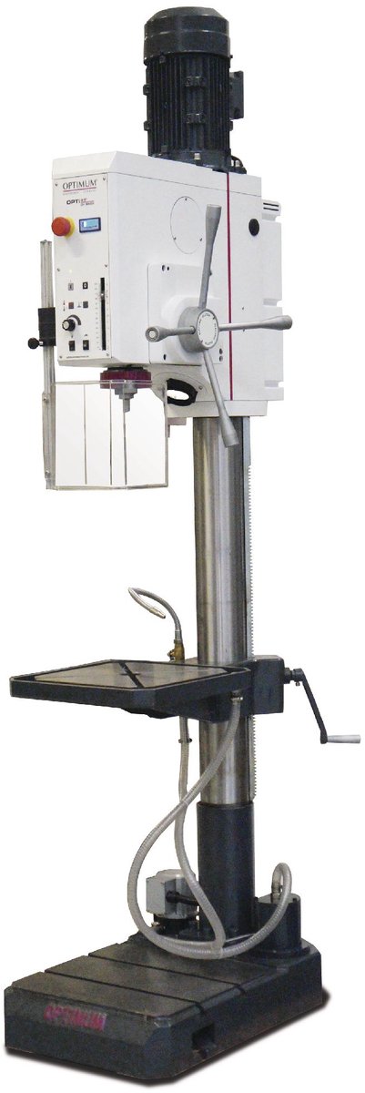 Tandwiel kolomboormachine boren tot ø 30 mm MK4 2,2 kW 400V variabele snelheden boorvoedingen Optidrill DH32GSV 400V