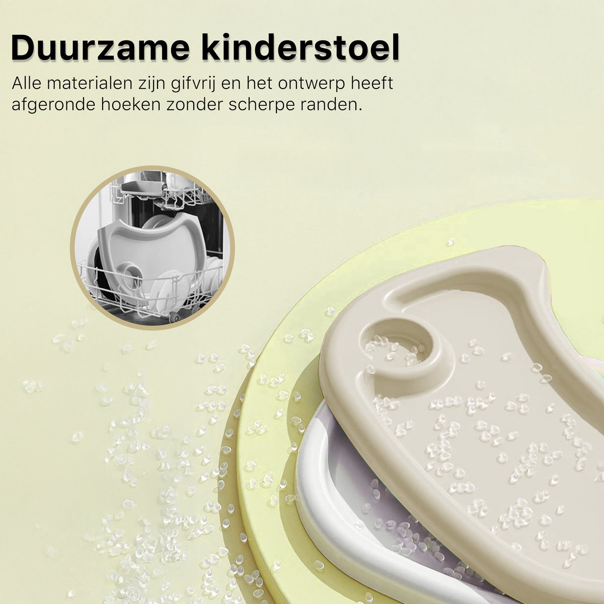 Phreeze Kinderstoel - Inklapbaar - Beige thumbnail 2