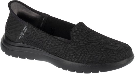Skechers Slip-Ins On The Go Flex - Clover, Femme, Zwart, Chaussures pour femmes, taille: 38.5