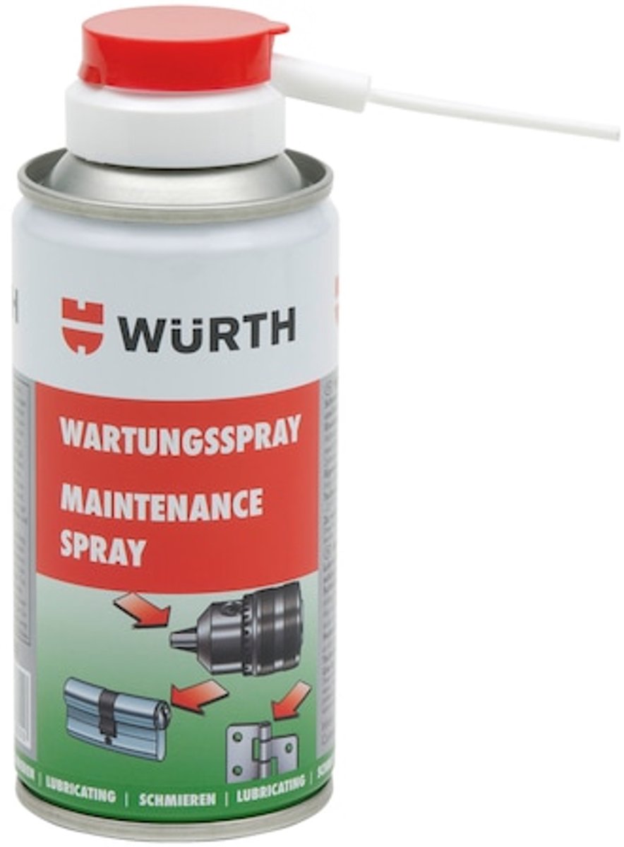 Wurth - Onderhoudsspray inhoud