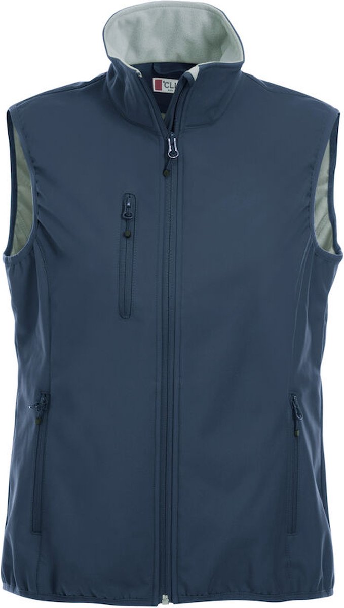 Clique Basic Softshell Vest Ladies 020916 Dark Blauw