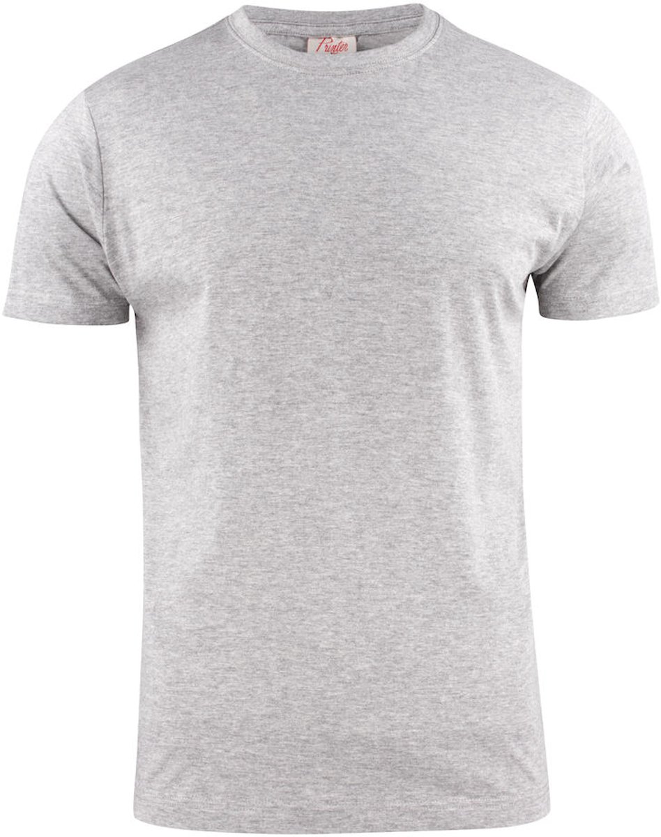 Printer HEAVY T-SHIRT RSX 2264020 - Grijs Mêlee - 3XL