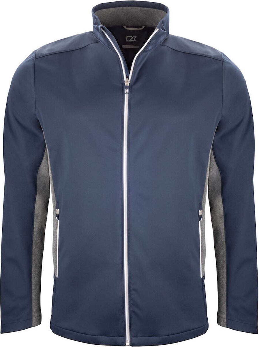 Cutter & Buck Navigate Softshell Jacket Heren 351458 Dark Blauw