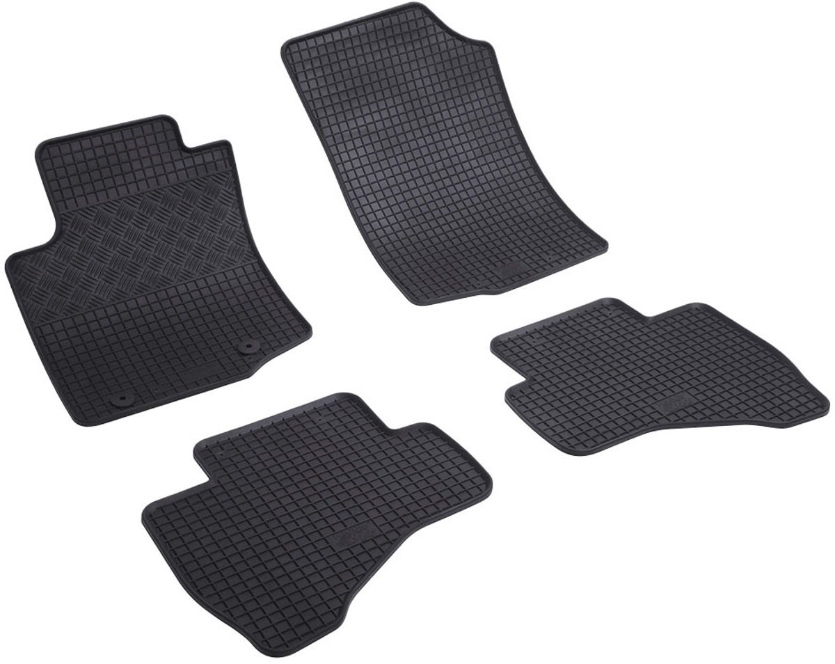 Automatten voor Citroën C1 (2014-2022), Peugeot 108 (2014-2021) - 4-delig - Rubber