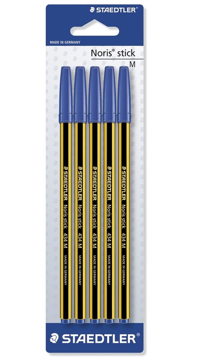Staedtler 4007817434109 balpen Blauw