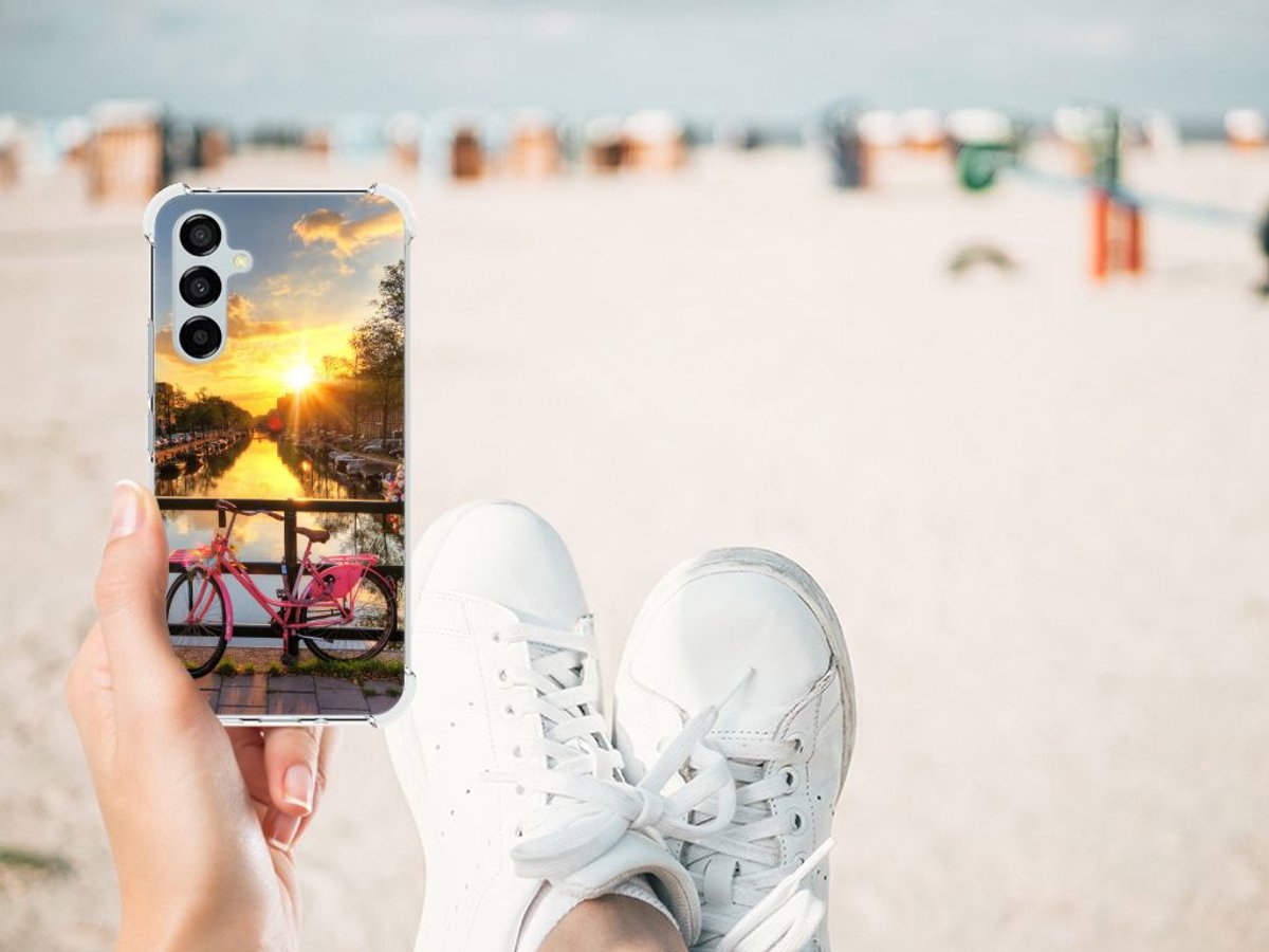 Samsung Galaxy A54 Telefoonhoesje met valbescherming Amsterdamse Grachten