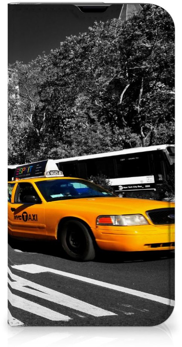 iPhone 13 Pro Book Cover New York Taxi